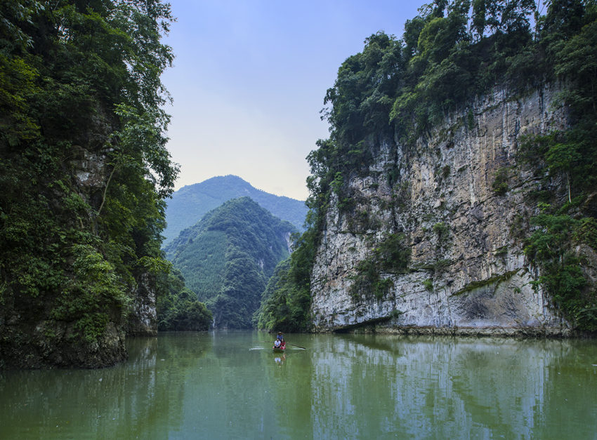 沐川小三峽—筒車壩。樂山市沐川生態(tài)環(huán)境局供圖