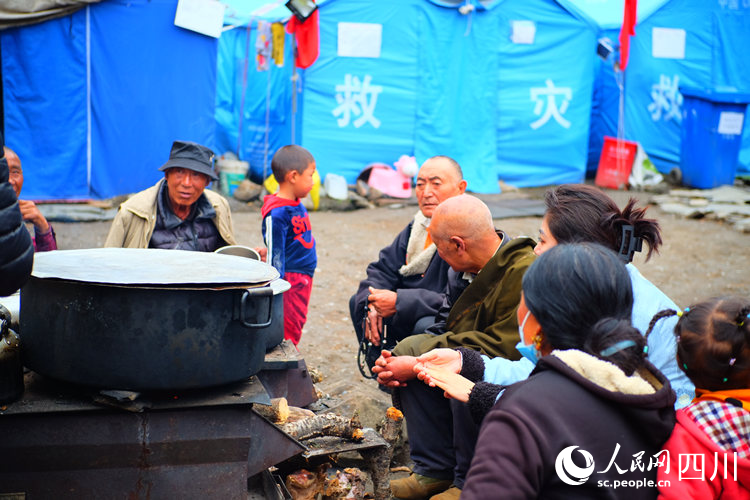 科拉機(jī)村安置點(diǎn)，村民生活得到保障。陳瀟洋攝