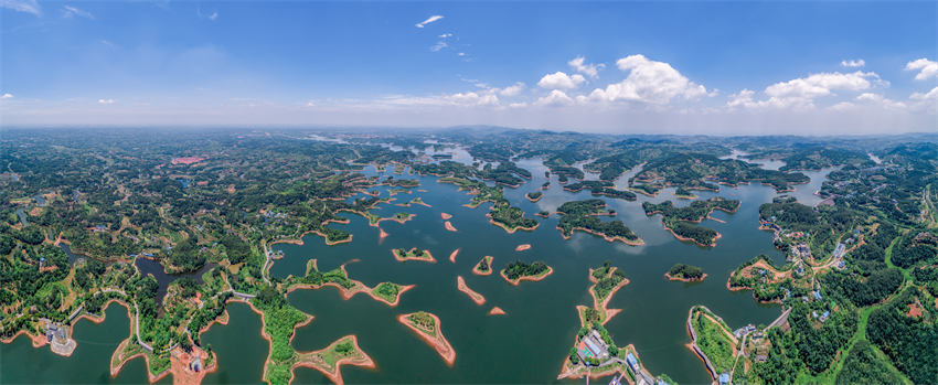 四川黑龍灘水庫庫區