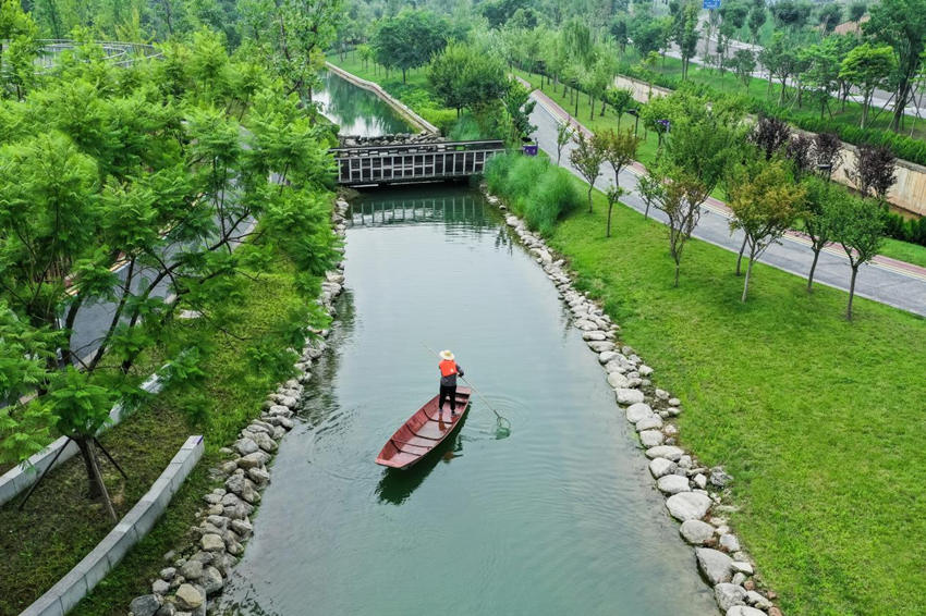 高新區(qū)新川之心公園。成都高投城市資源經(jīng)營有限公司供圖