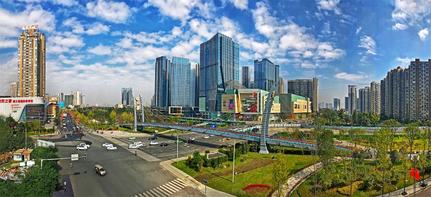 舊貌換新顏，打造共建共享共治向美而生的公園城市幸福美好家園。成都市委編辦供圖