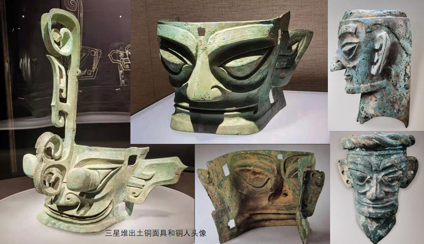 三星堆出土文物。王巍供圖